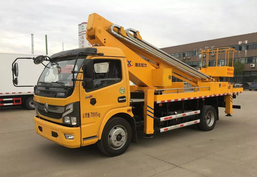 東風凱普特22米伸縮臂高空作業車 國六